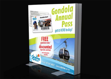 Advertising LED Backlit Frameless Fabric Light Boxes