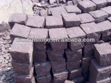 Red Porphyry Paver, Fanshape Paving Stone, Porphyry Paving Stone