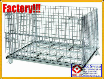 Collapsible Mesh Storage Cage