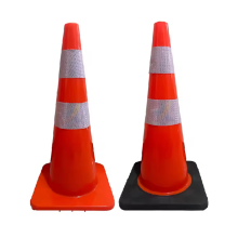 Factory Wholesale Durable PVC Orange Construction Cones: Safety Products for Your Site