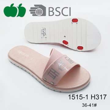 Unique Cheap Fancy Summer Outdoor Ladies Pcu Slippers