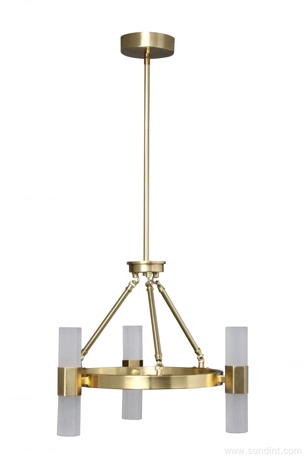 6 LED ALTURAS GOLD Elgent Chandelier Light