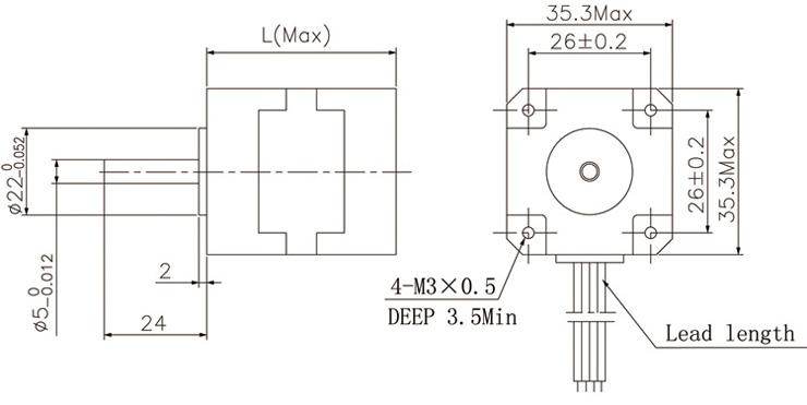 dimensions NEMA 14