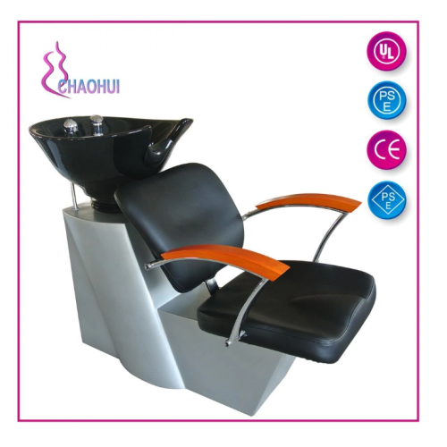 Chaise de shampooing avec grand bol