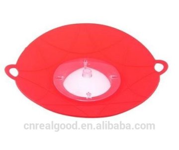 Silicone Pot Pan Lids Spill Stopper Lid