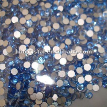 machine cut crystal FLAT BACK stone
