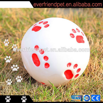 Custom Logo 95mm Squeaky Vinyl Ball, Dog Toys Ball - Everfriend