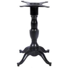 Coffee Table with Round Cast Iron Table Leg