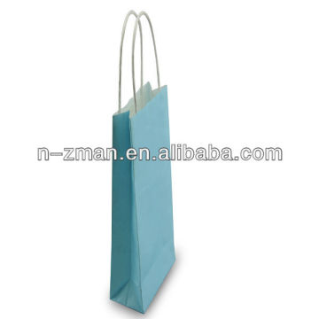 Recycled Handle Bag,Recycled Paper Handle Bag,Paper Twisted Handle Bag