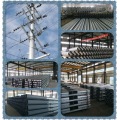 60FT 18M Galvanized Polygon Electric Steel Pole