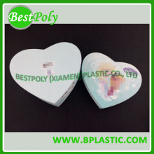 Heart shape chocolate box printting paper box for gift