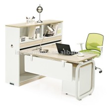 Melamine office furniture table, computer desk with shelf IB113
