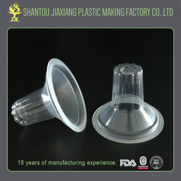 Eco-friendly personalized funnel new shape plastic cups