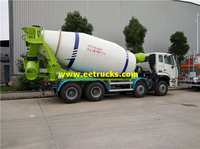 8 CBM Concrete Mixer Trucks