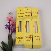 Fast delivery white candle cheap pillar candle