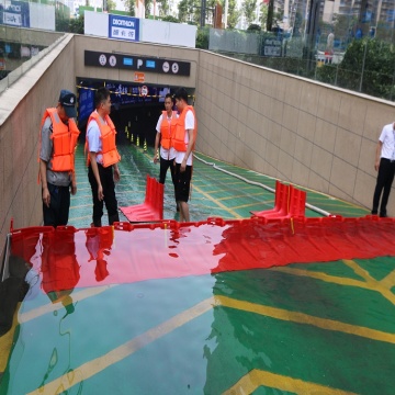 garage stop flood barrier gate water blocking dam