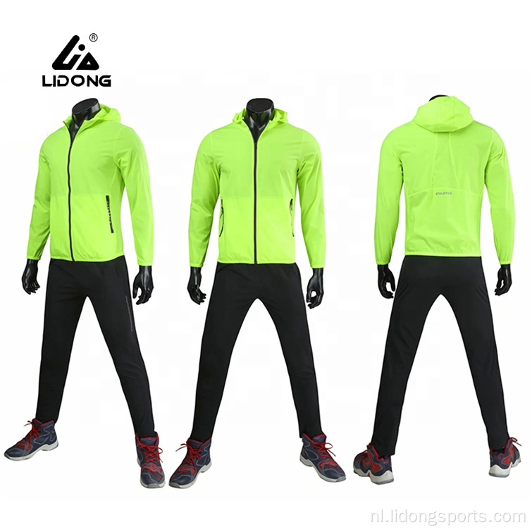Sport Track Suit Gym Kleding Aangepaste logo tracksuits