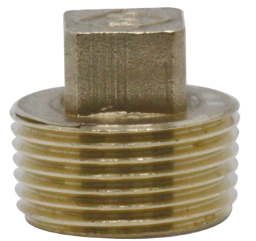 Threaded Brass Male Plug