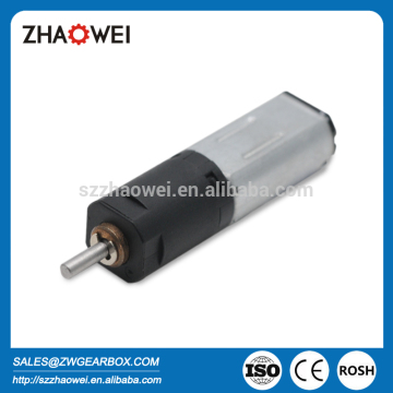 Plastic planetary gearbox brushed dc electric motor/pmdc gear motor