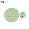 Magneet Gold Round Badge Revers Pin