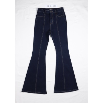 Afslappet blussede jeans kvinders jeans