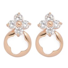 Pendant, Fashion Jewellery Stunning Brass Charm Shiny CZ Stone Gold Pendant, Pendant Jewelry Findings P9405