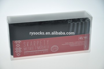 Men's modal tube socks,3-pack, formal wear, gift pack