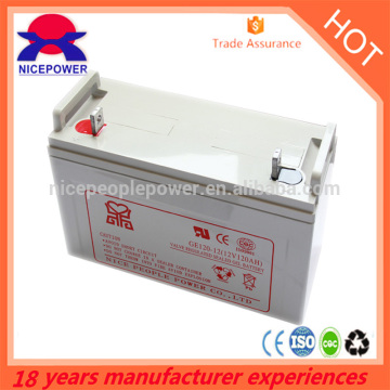 Quickly Charging for 12v120ah solar gel battery