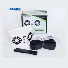 Portable Solar-Powered Rechargeable Car Fan