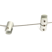 Adjustable Suspension Cable Wardrobe Closet & Picture Hanging System Kit with Hooks