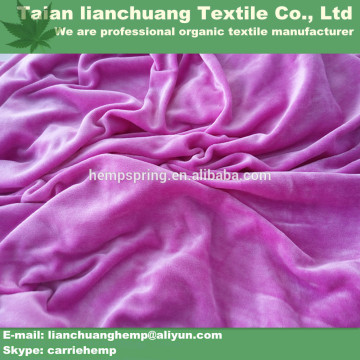 China best sell organic bamboo velour fabrics for cloth diapers