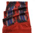 Tradational Print Design Woolen Scarf Pure Cashmere Sjal