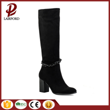 hot sale popular chain fastener boots women