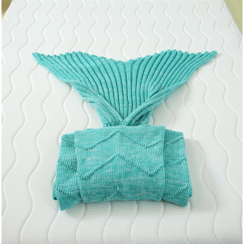 Mermaid cashmere breathable skin-friendly household blanket