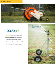 Automatic Control System, Allow Nighttime Irrigation, and Does Not Affect Daytime Farm Work Aquago 40-120