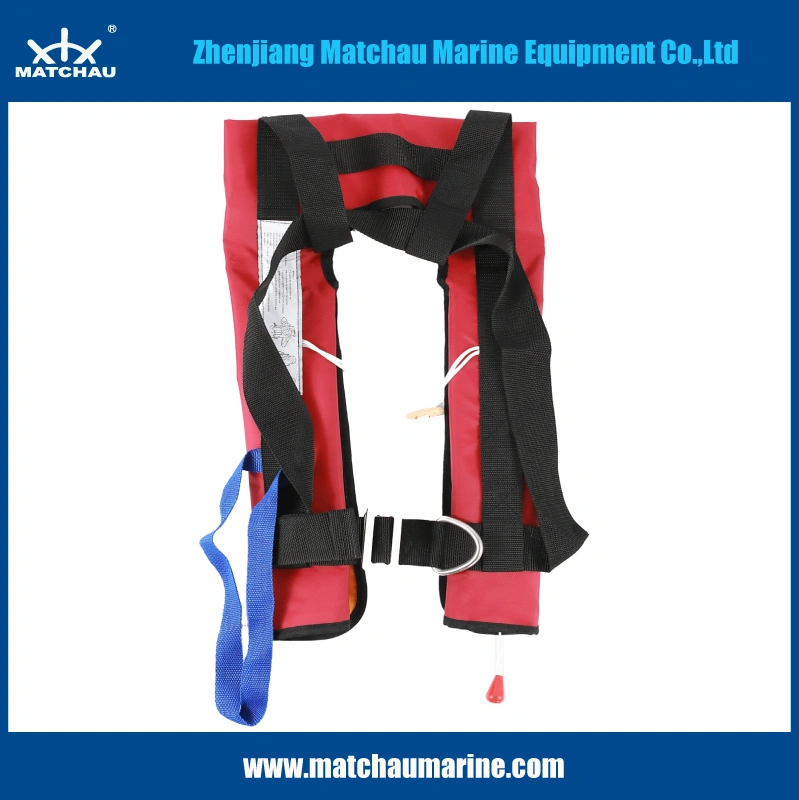 Approved Automatic and Manual Valve Adult Inflatable Life Jacket