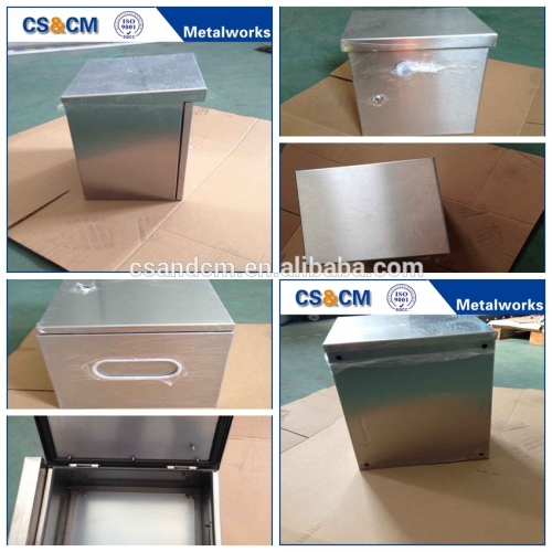 Waterproof IP65 stainless steel storage lock box with lid                        
                                                Quality Assured