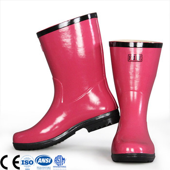 china naturial rubber boots women /lightweight rubber boots