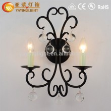 Modern classics bedroom wall lamp ,trendy glass indoor wall lamp