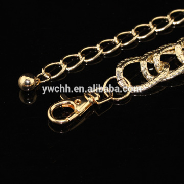 Metal chain belt gold metal waist chain belt
