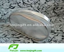 PU oval cosmetic bag