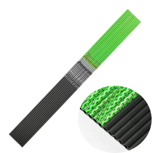 Pinals Archery Green Camo Carbon Arrows for Compound and Recurve Bows