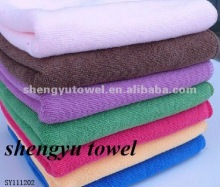 cotton terry solid dying face towel