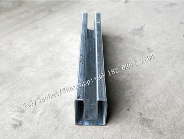 Double Deck Shutter Door U Guide Rail Machine