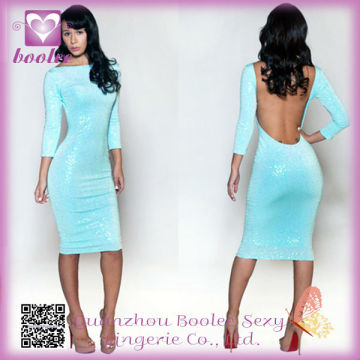 Low price guaranteed quality turquoise bandage dresses