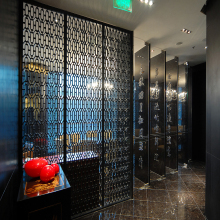 High quality Customized Solid wood decorative room divider