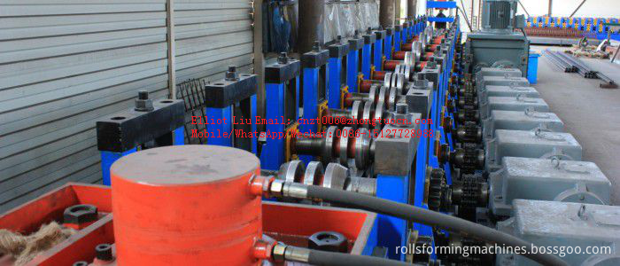 Sliding Gates Track Roll Forming Machine 