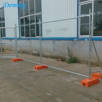 Temporary construction chain link  fence for sale