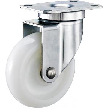 Medium Duty Plate Swivel PA Caster Wheel with Brake