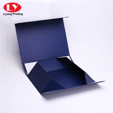 Luxury Navy Square Necktie Box